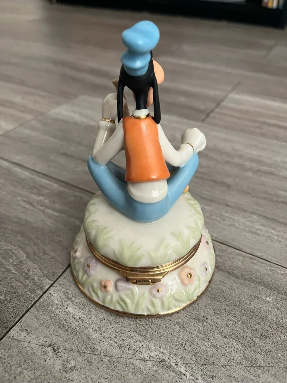 LENOX Disney PRACTICE WITH GOOFY Baseball Jewelry TREASURE BOX Trinket LN!!